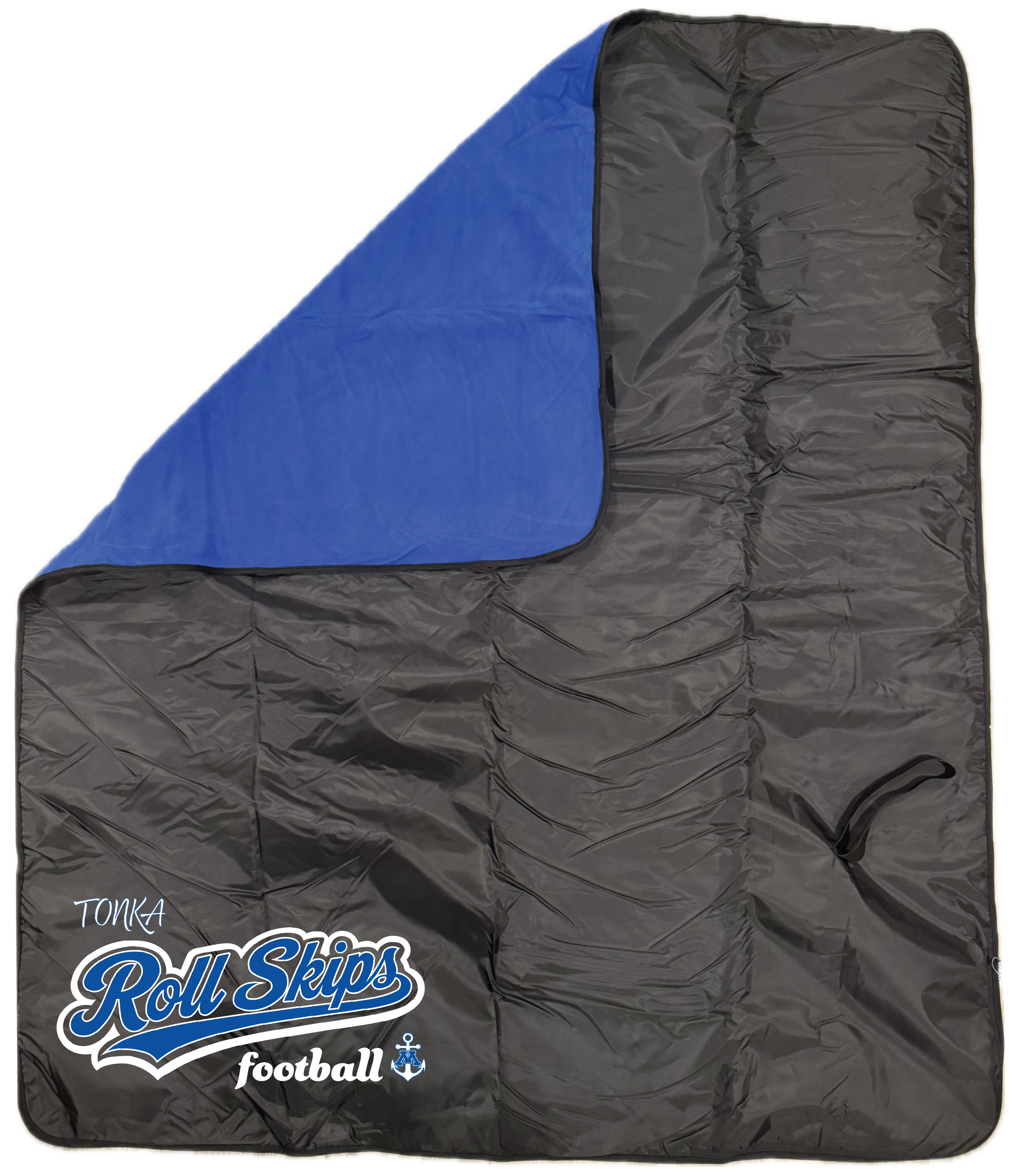 TFA Fleece & Water-Resistant Poly Travel Blanket
