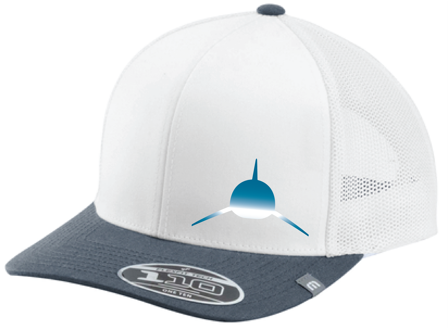 Shark Bait TravisMathew Colorblock Snapback Trucker Hat
