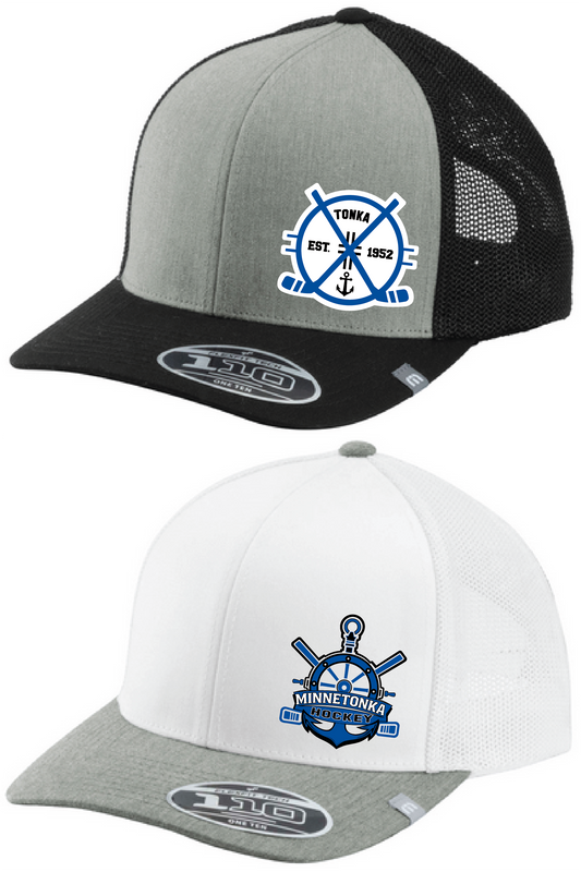 Hockey TravisMathew Colorblock Snapback Trucker Hat