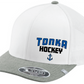 Hockey TravisMathew Colorblock Snapback Trucker Hat