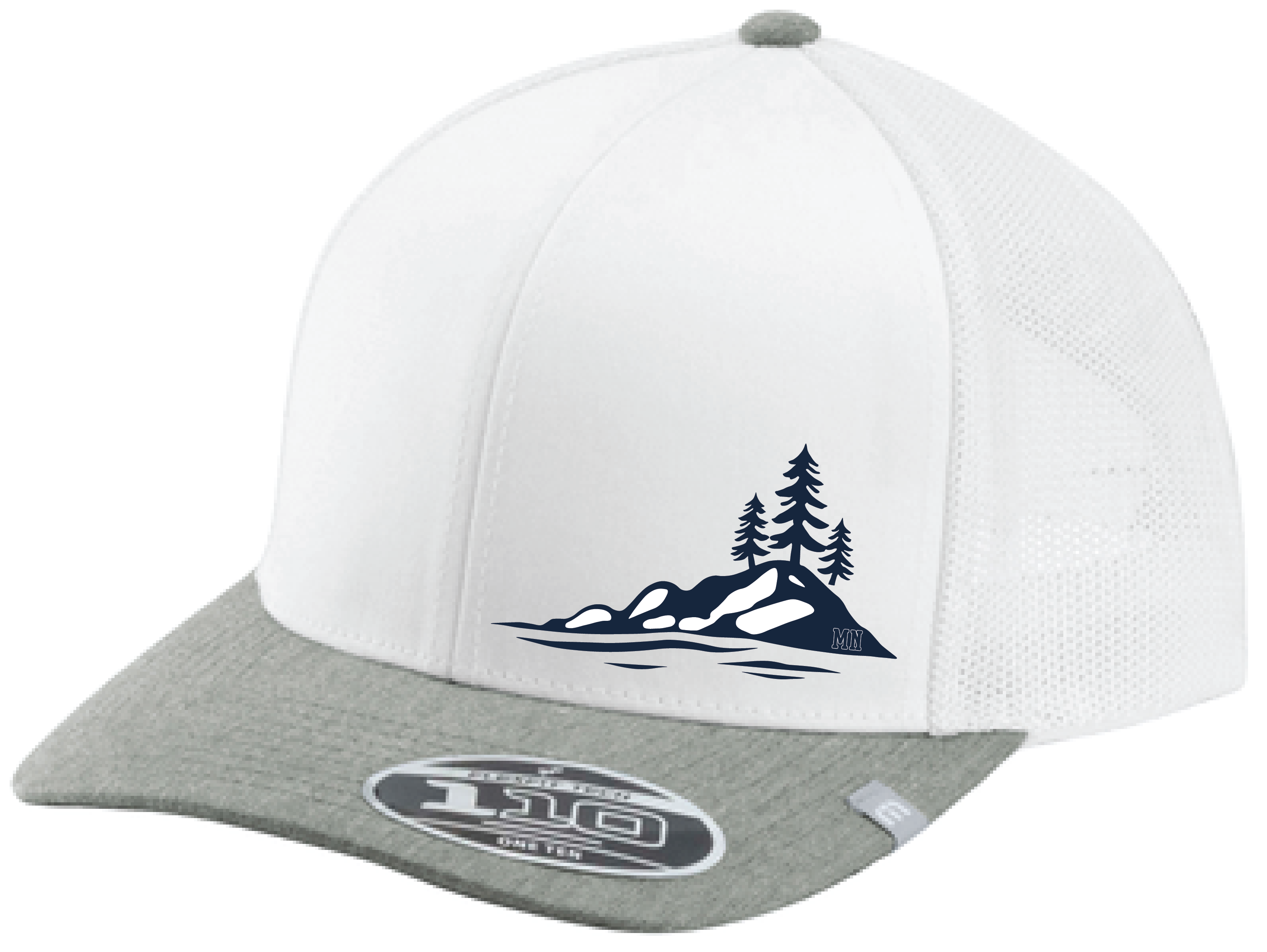 Minnesota TravisMathew Colorblock Snapback Trucker Hat