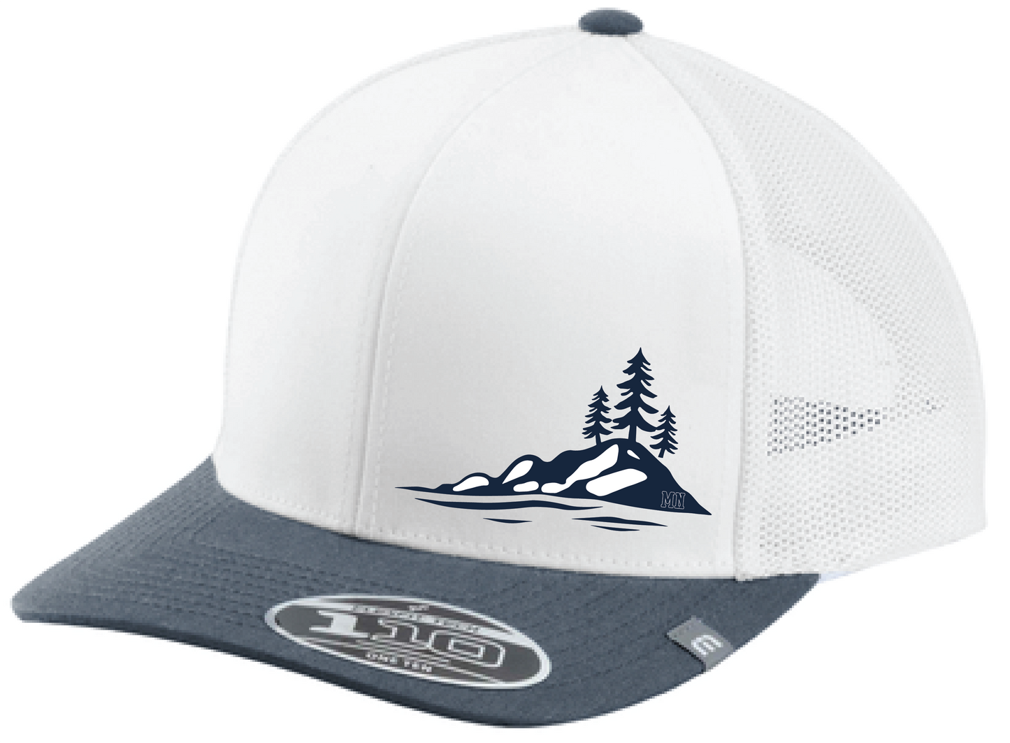 Minnesota TravisMathew Colorblock Snapback Trucker Hat