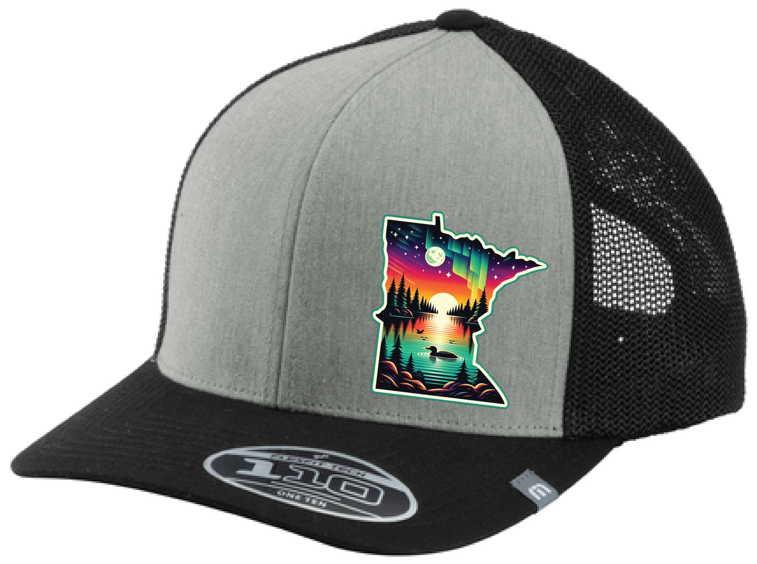 Minnesota TravisMathew Colorblock Snapback Trucker Hat