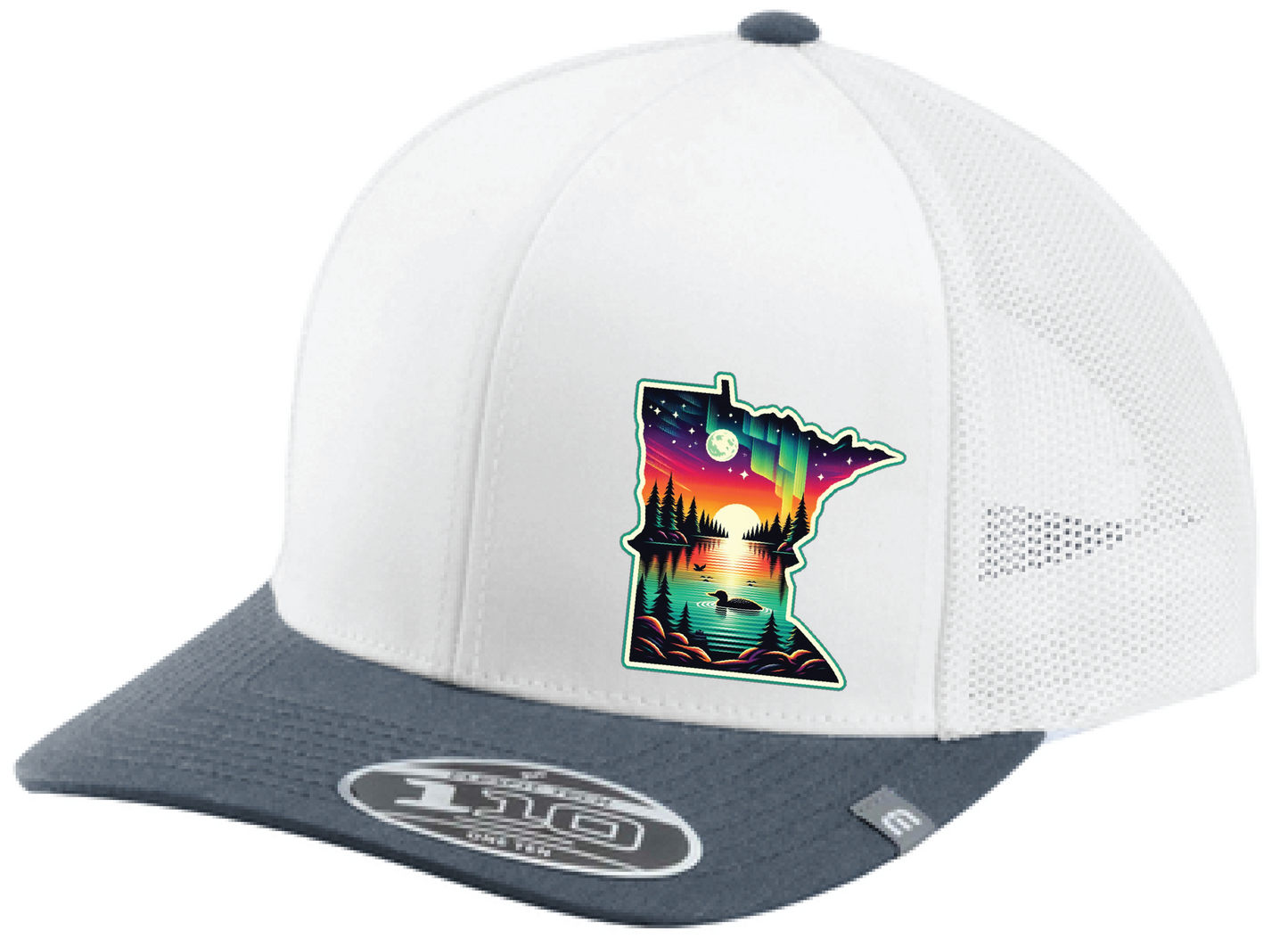 Minnesota TravisMathew Colorblock Snapback Trucker Hat