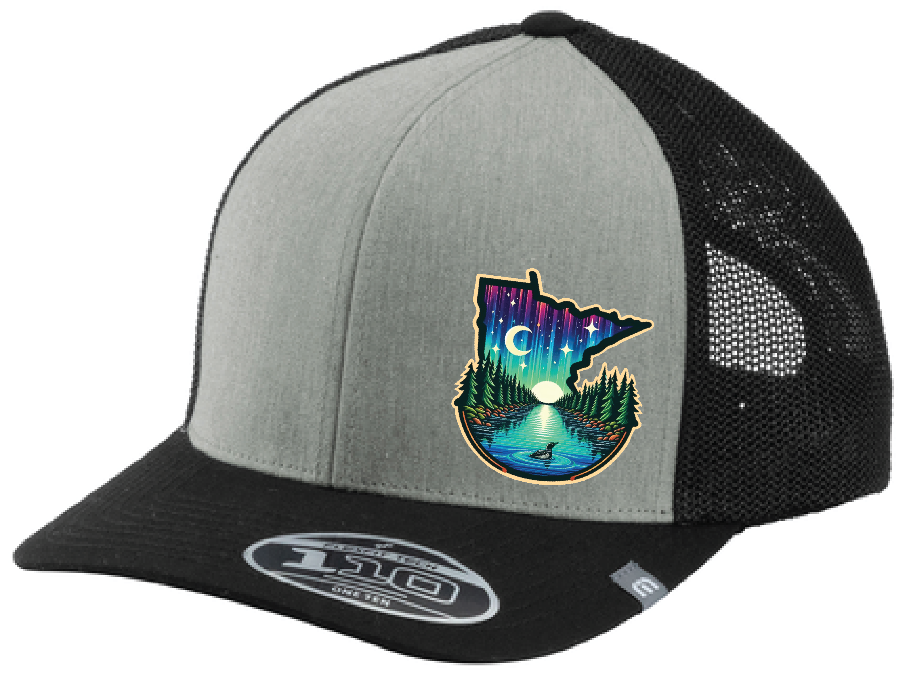 Minnesota TravisMathew Colorblock Snapback Trucker Hat