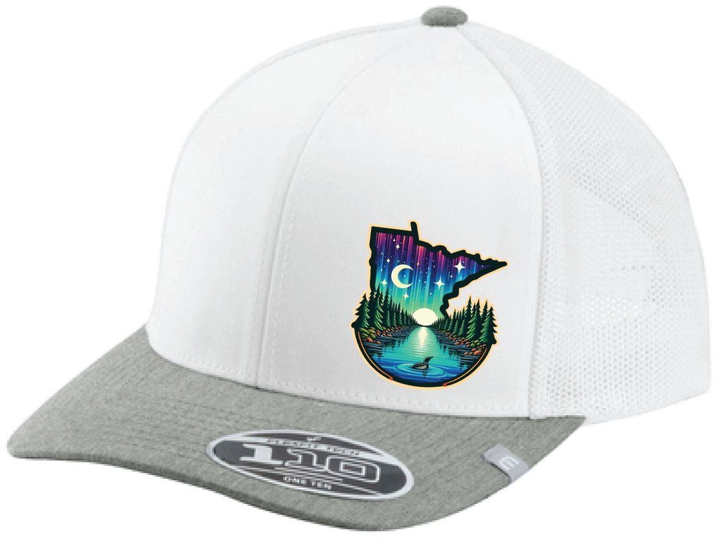 Minnesota TravisMathew Colorblock Snapback Trucker Hat