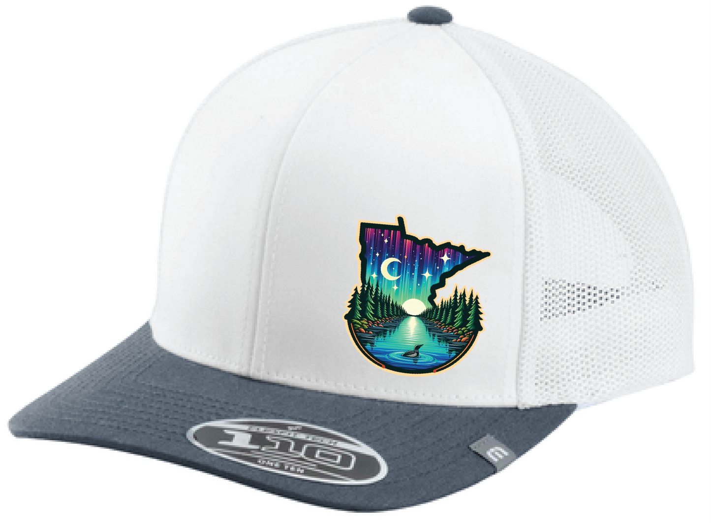 Minnesota TravisMathew Colorblock Snapback Trucker Hat