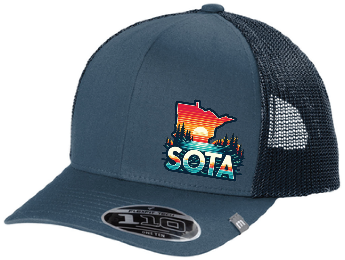 Minnesota TravisMathew Flexfit Trucker Hat