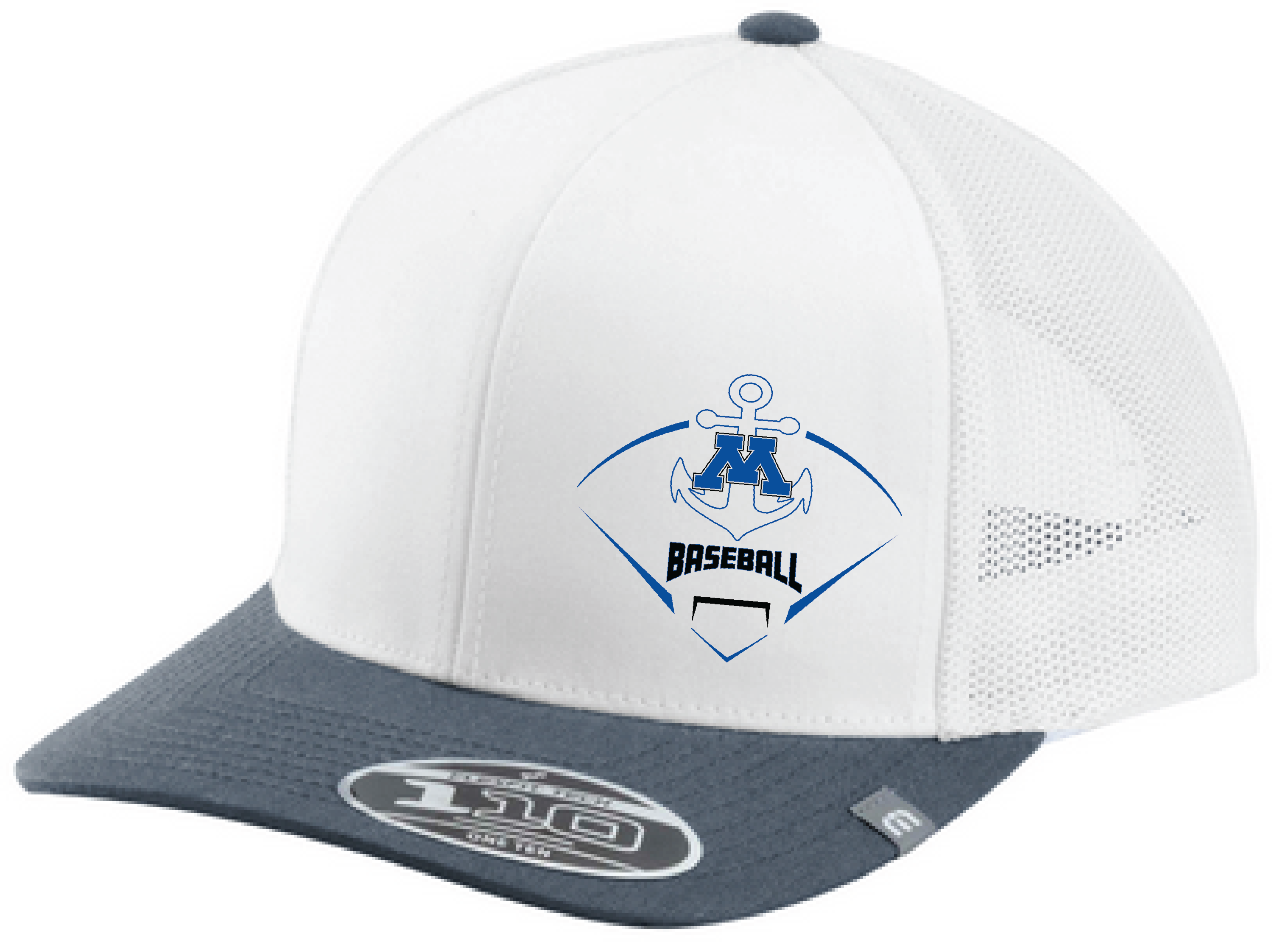 Baseball TM1MY390 TravisMathew Colorblock Snapback Trucker Hat