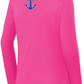 Show Your Pink Women's Long Sleeve Competitor Performance V-Neck Tee