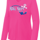 Show Your Pink Women's Long Sleeve Competitor Performance V-Neck Tee