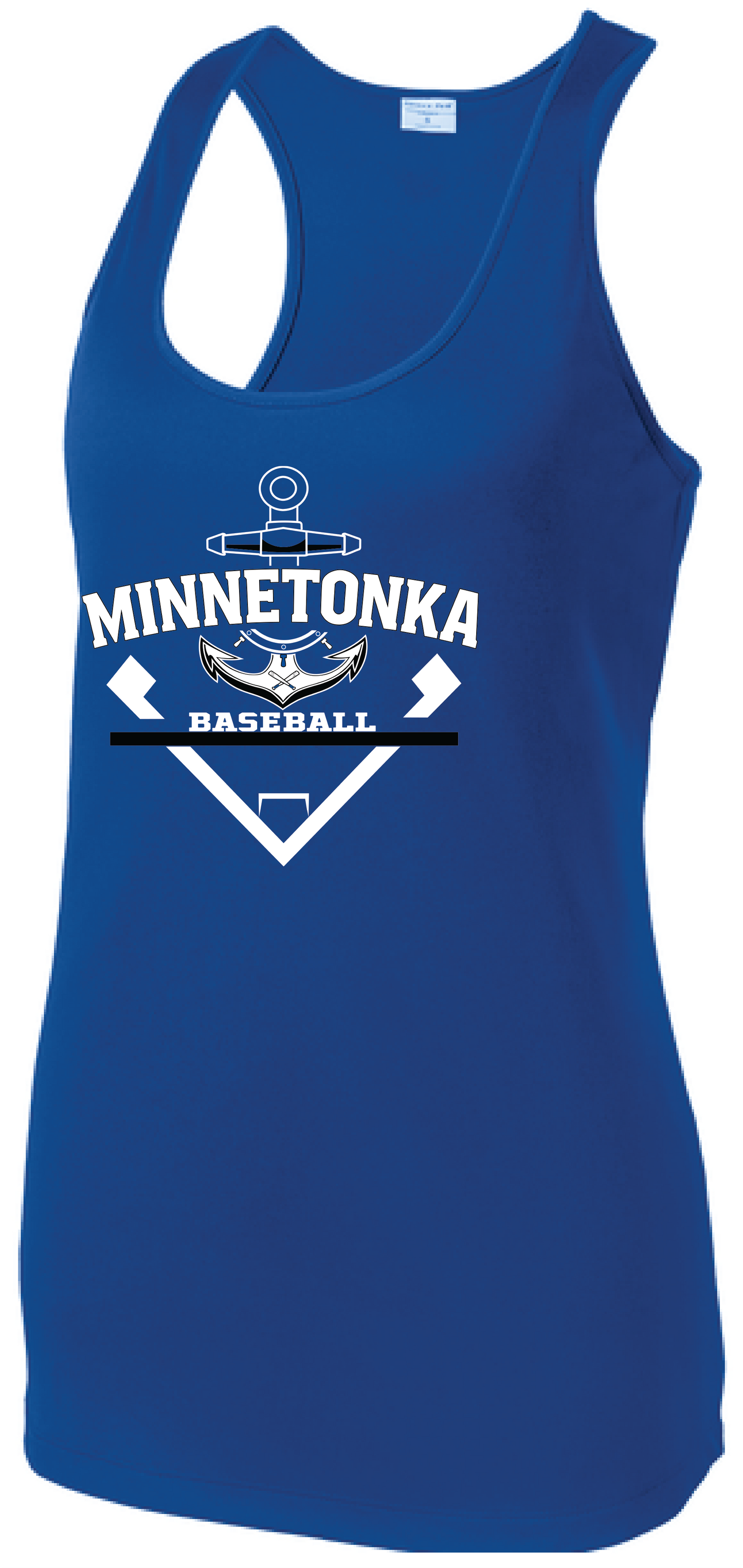 Baseball Women's Performance Racerback Tank