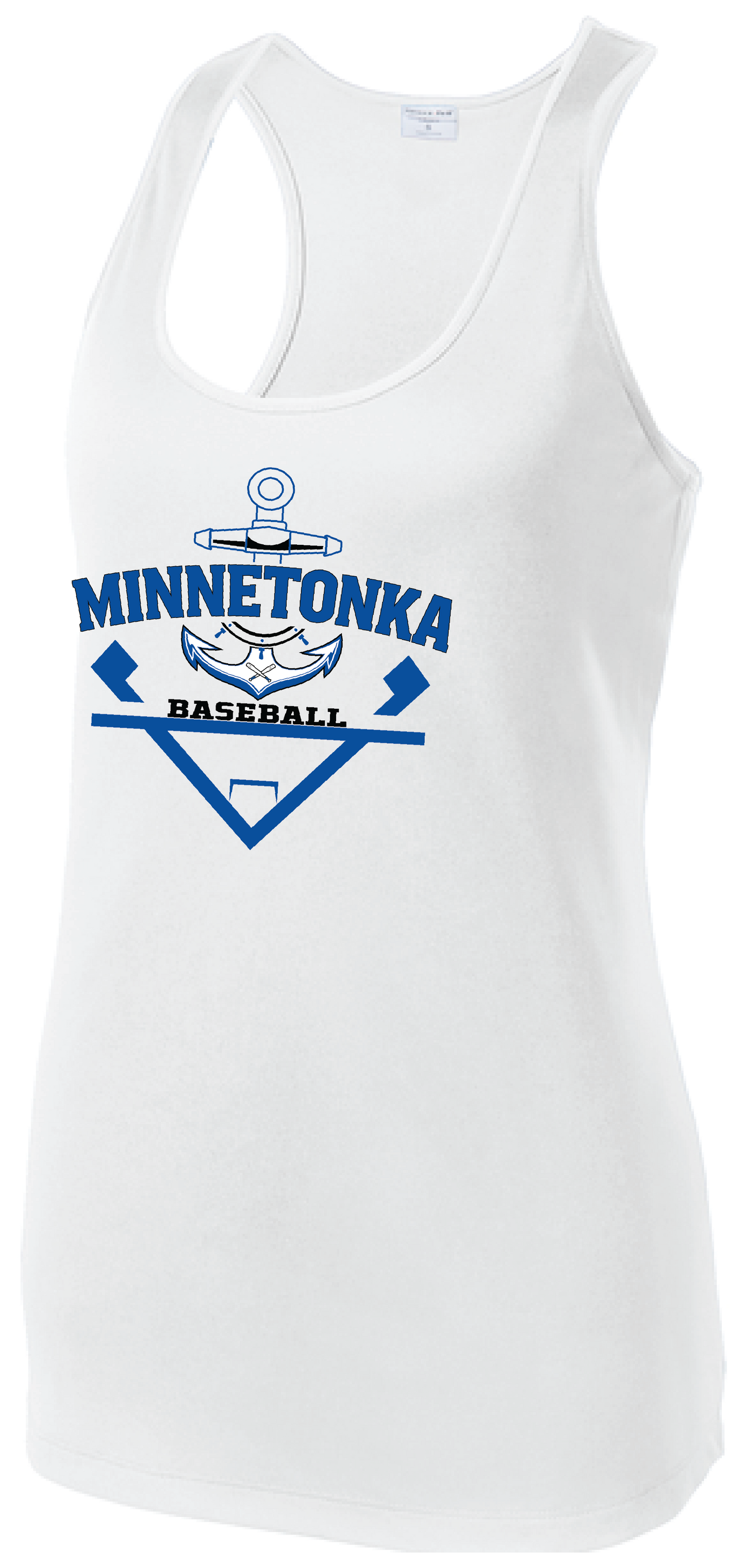 Baseball Women's Performance Racerback Tank