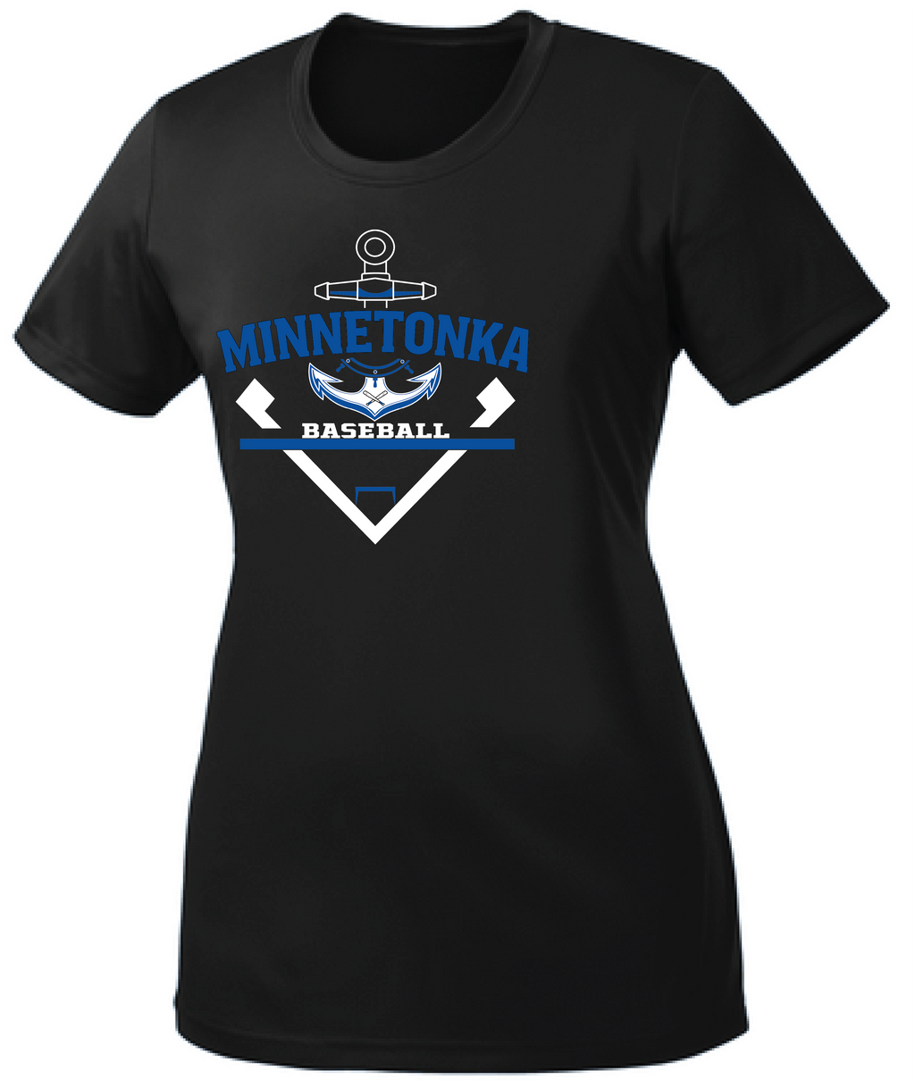 Baseball Women's UPF Performance Tee