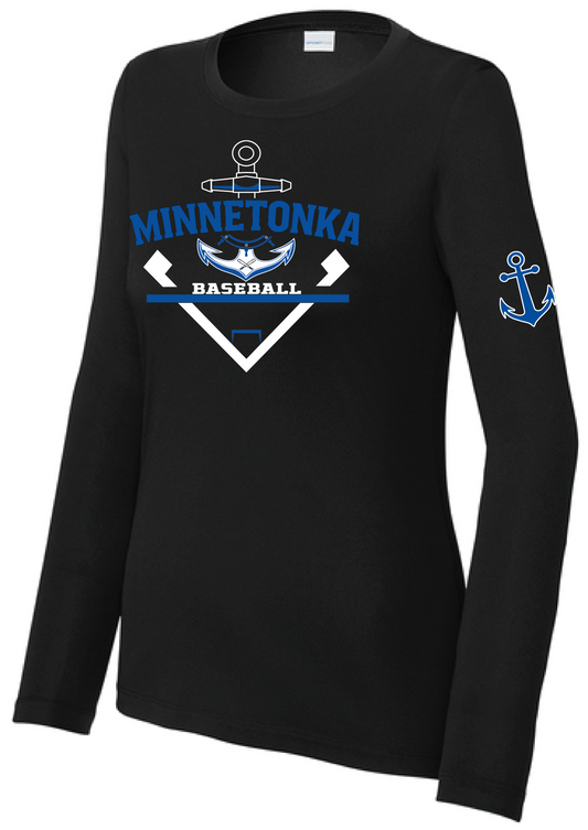 Baseball Women's UV Performance Long Sleeve Tee