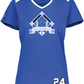 Baseball Women's Color-Block Performance Tee