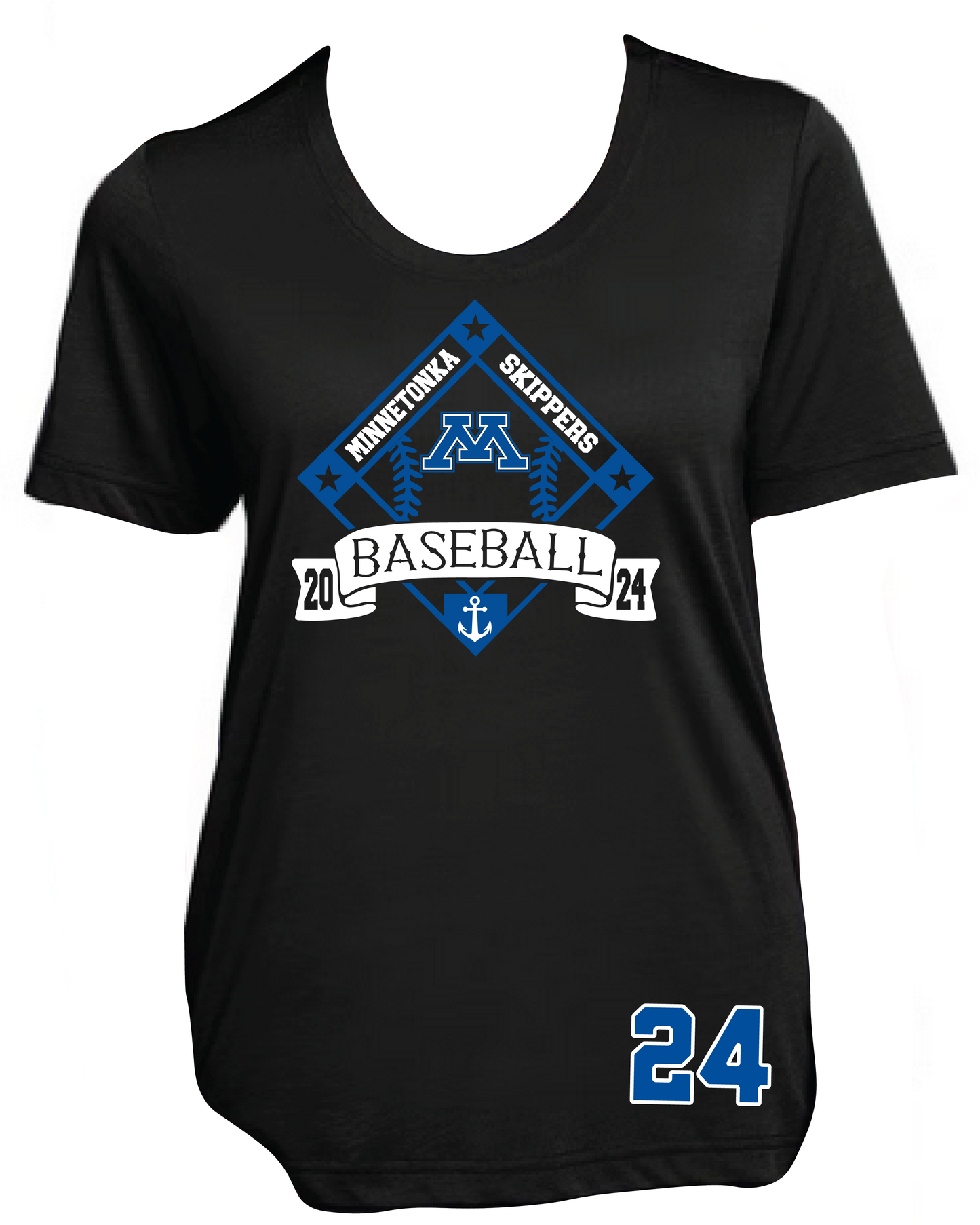 Baseball Women's Soft Performance Tee