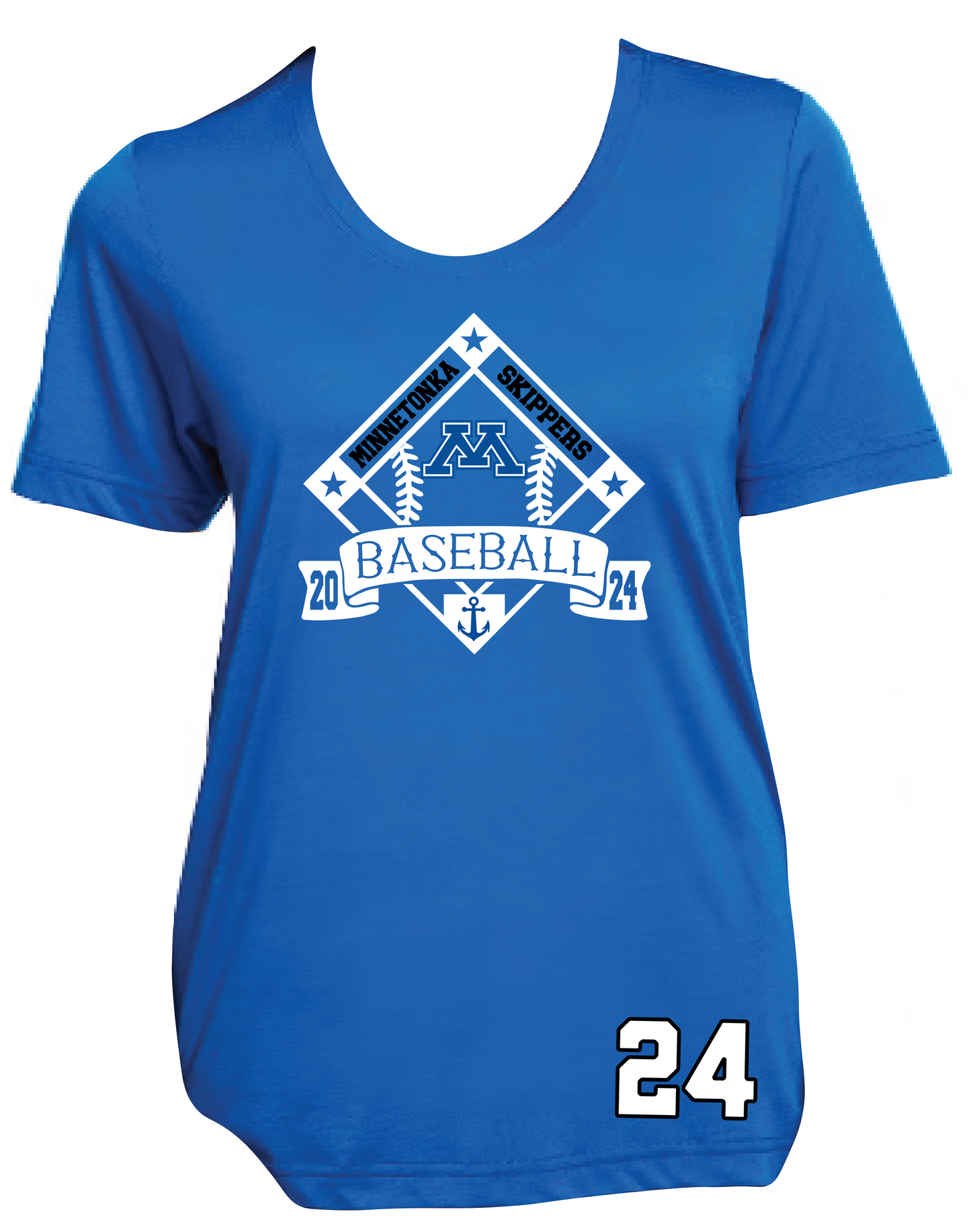 Baseball Women's Soft Performance Tee