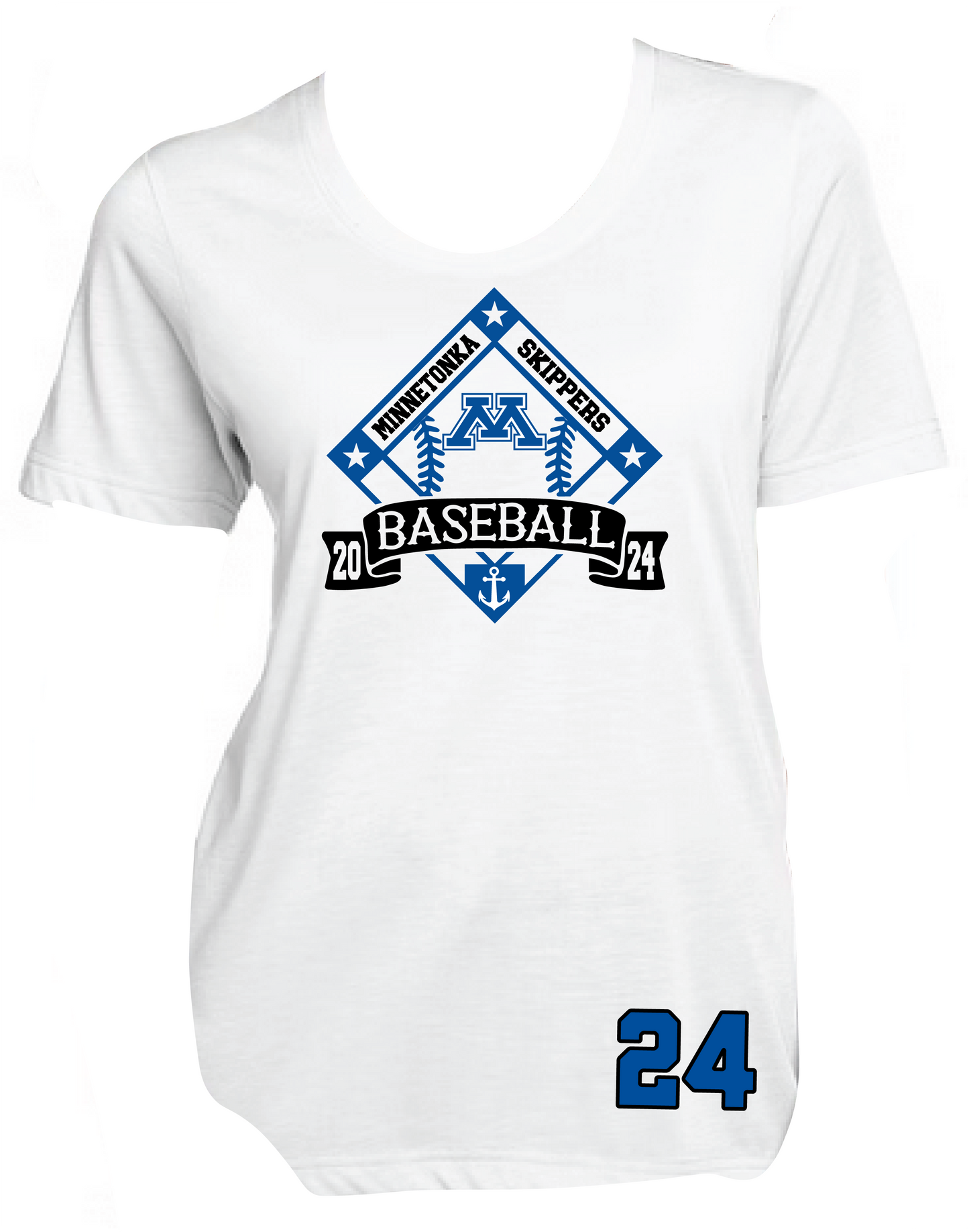 Baseball Women's Soft Performance Tee