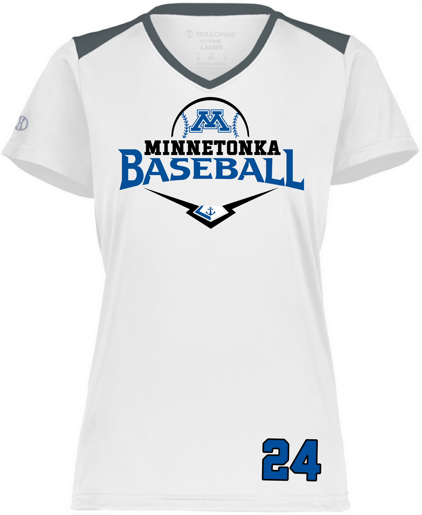 Baseball Women's Color-Block Performance Tee