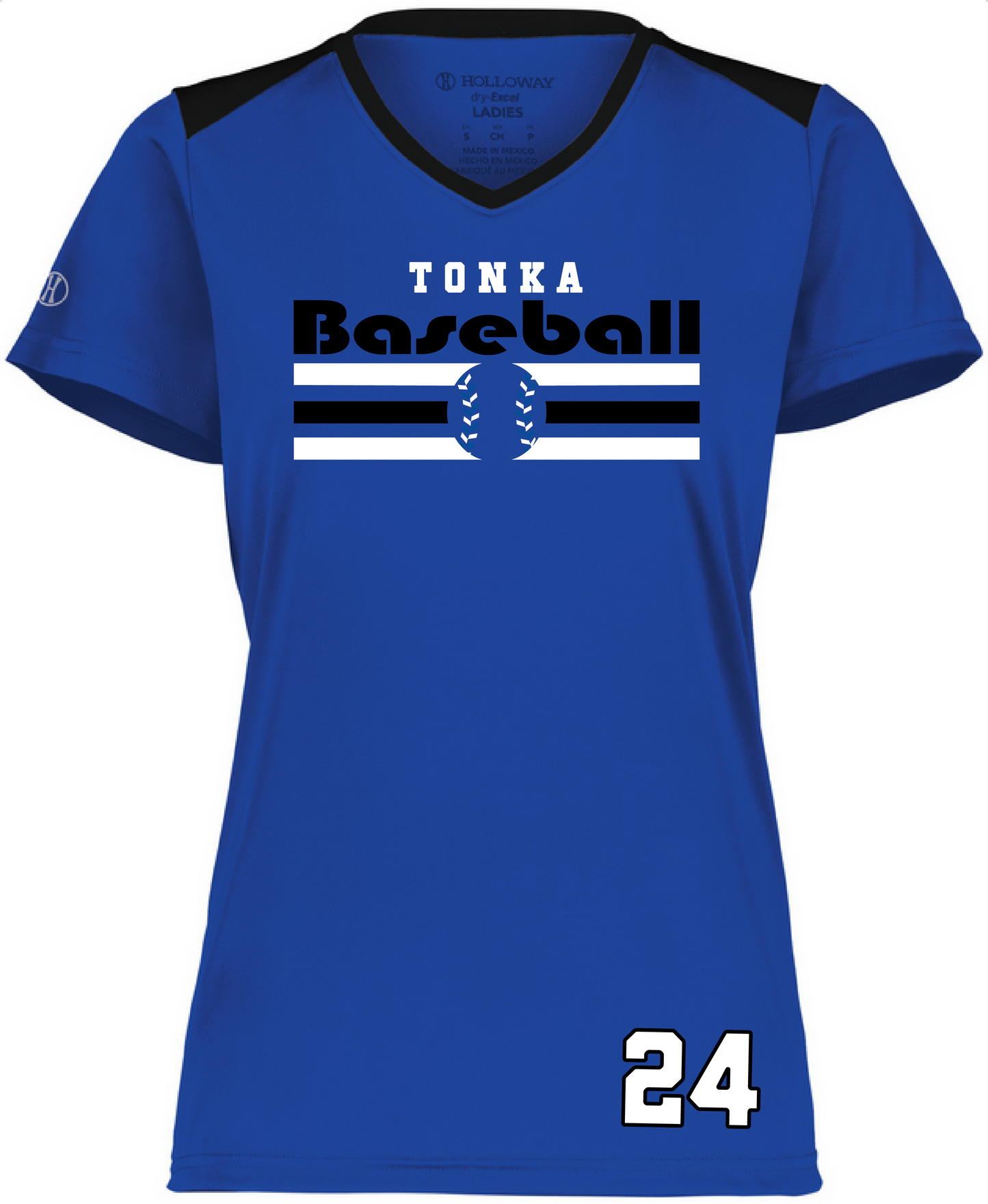 Baseball Women's Color-Block Performance Tee