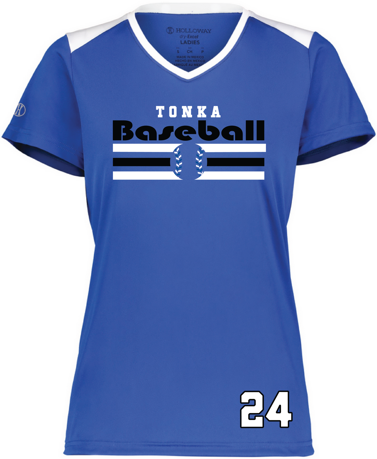 Baseball Women's Color-Block Performance Tee