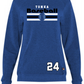 Baseball Women's Heathered Crewneck Sweatshirt