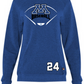 Baseball Women's Heathered Crewneck Sweatshirt