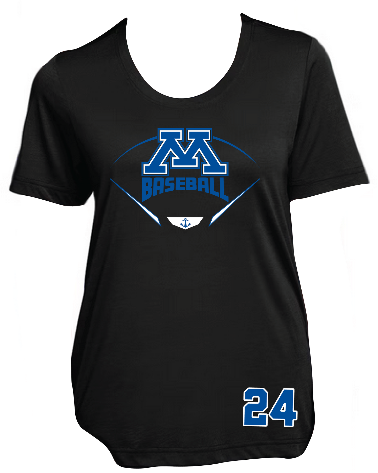 Baseball Women's Soft Performance Tee