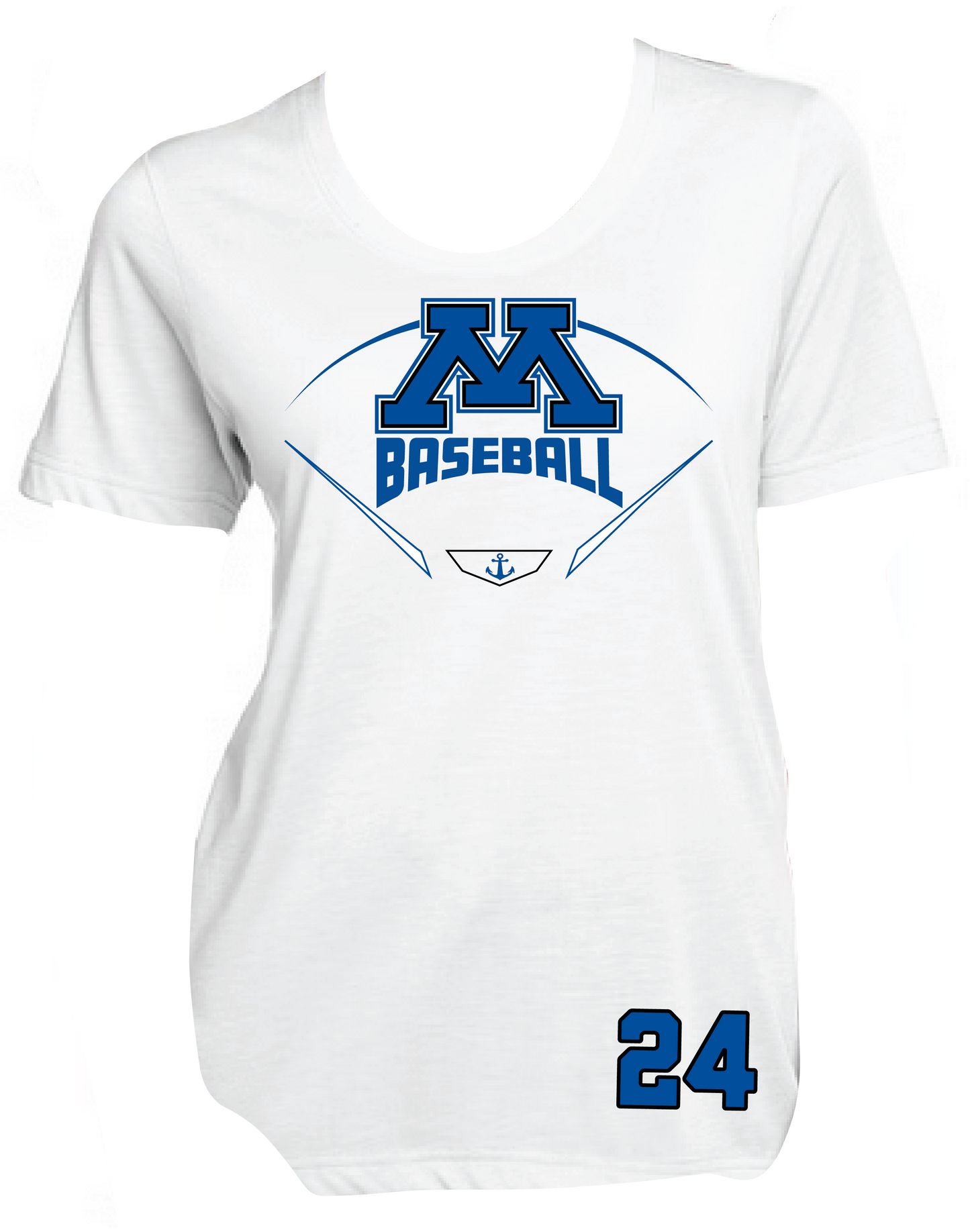 Baseball Women's Soft Performance Tee