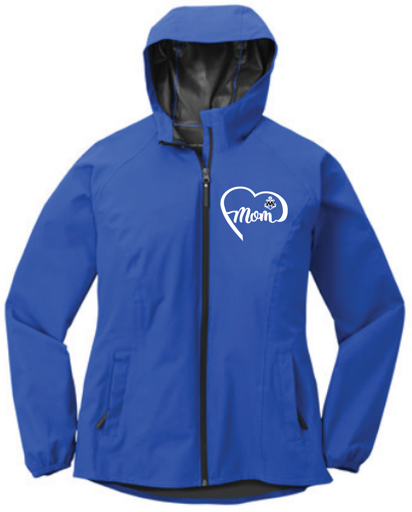 Women's Minnetonka Mom Heart Essential Rain Jacket