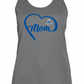 Minnetonka Mom Heart Women's Racerback Performance Tank