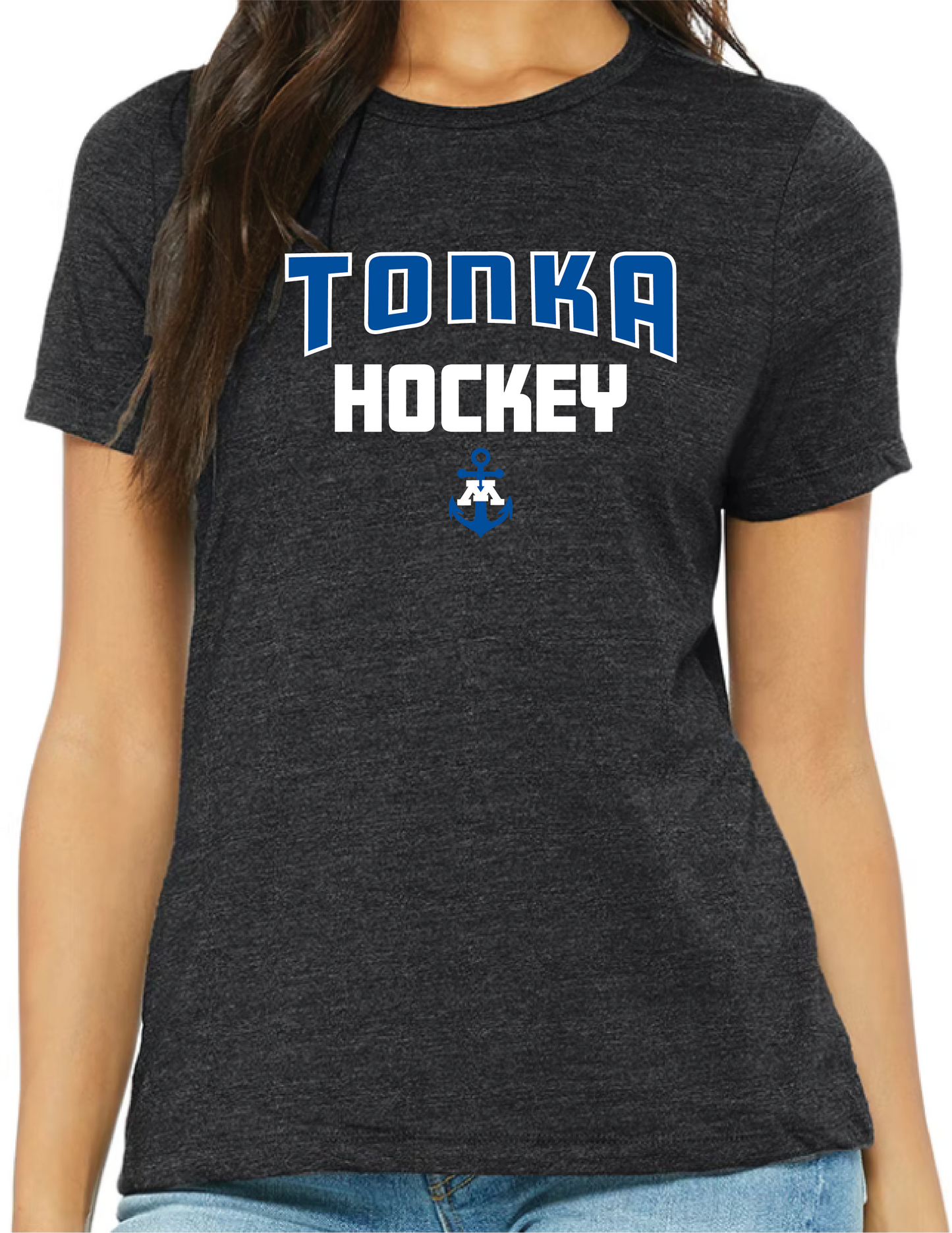 Hockey Womens Relaxed Fit Heathered T-Shirt
