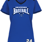 Baseball Women's Color-Block Performance Tee