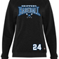 Baseball Women's Heathered Crewneck Sweatshirt