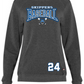 Baseball Women's Heathered Crewneck Sweatshirt