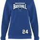 Baseball Women's Heathered Crewneck Sweatshirt