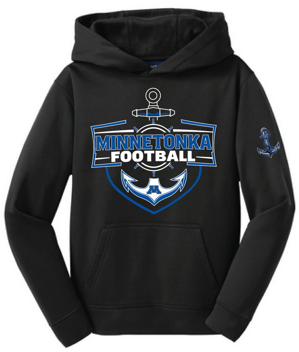 TFA Youth Sport-Wick Fleece Hoodie
