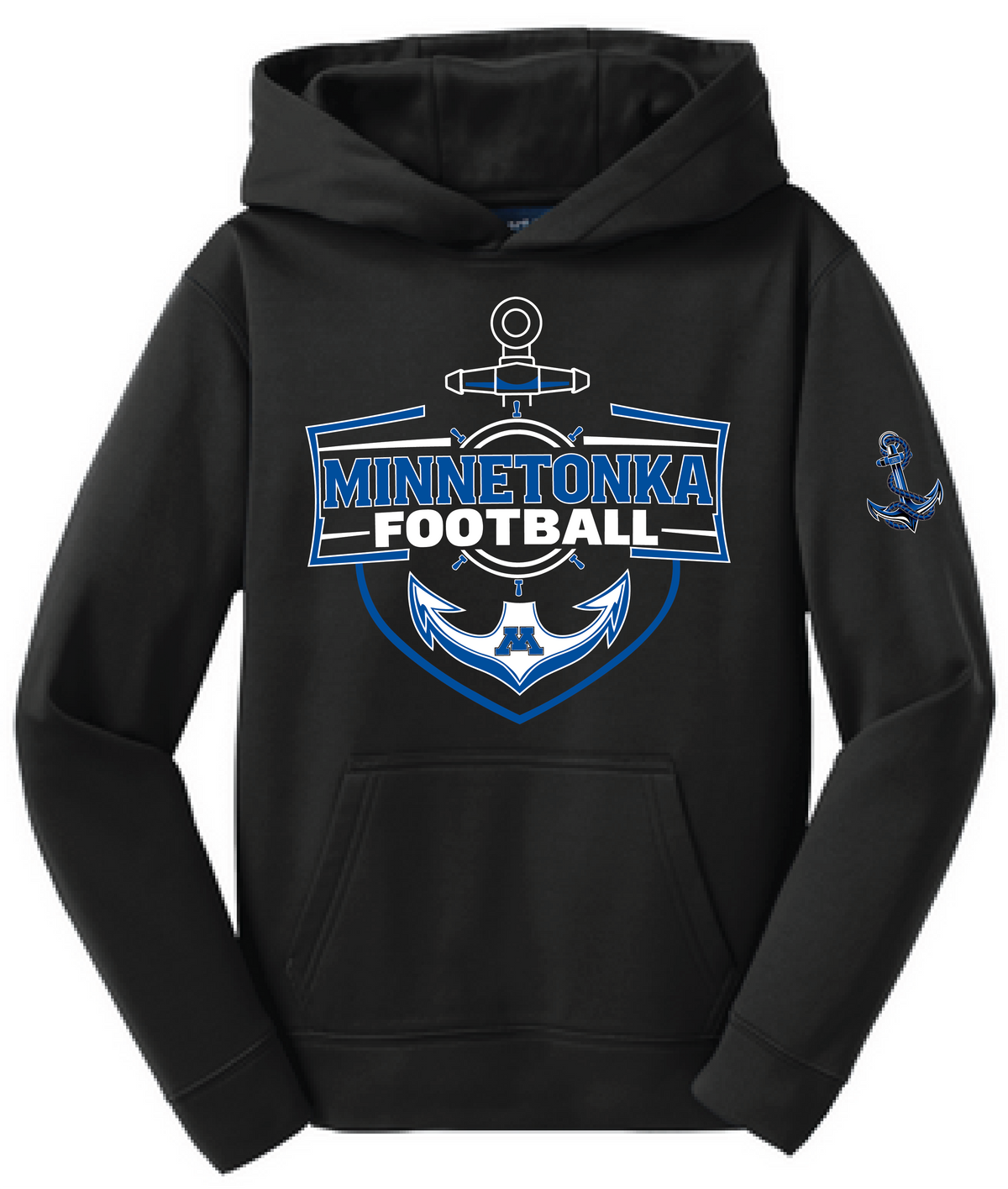 TFA Youth Sport-Wick Fleece Hoodie