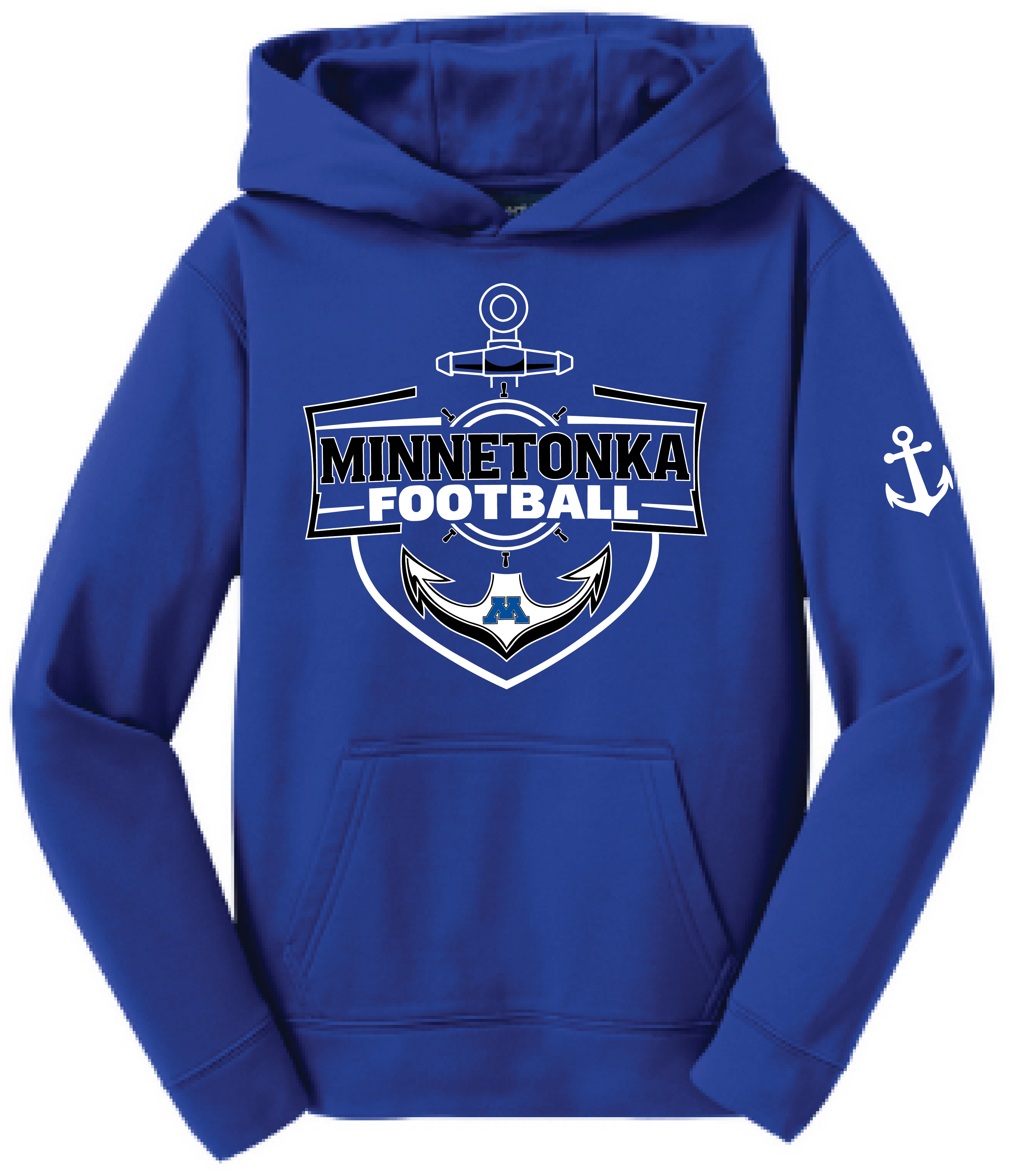 TFA Youth Sport-Wick Fleece Hoodie