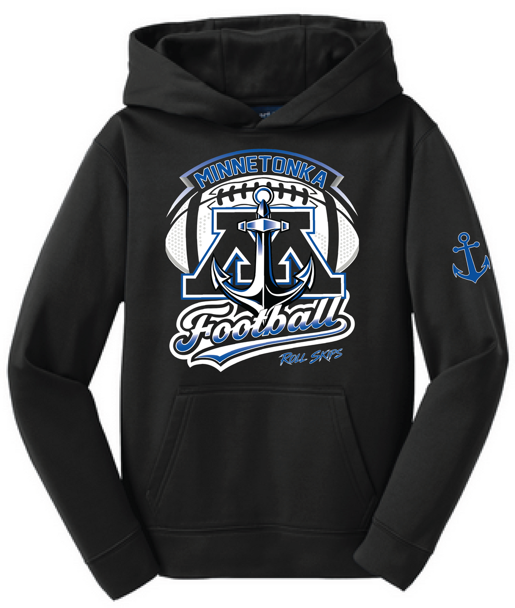 TFA Youth Sport-Wick Fleece Hoodie