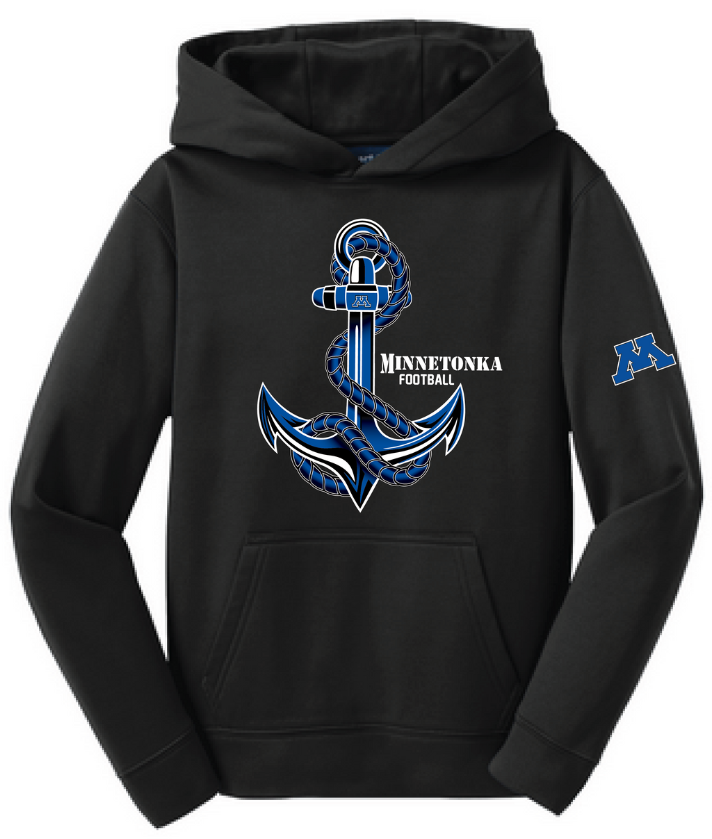 TFA Youth Sport-Wick Fleece Hoodie
