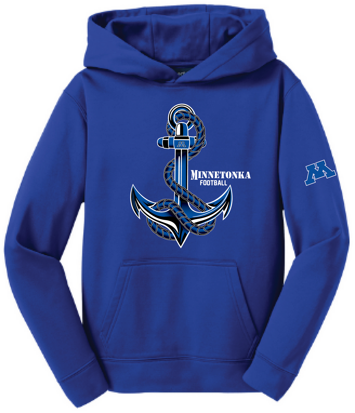 TFA Youth Sport-Wick Fleece Hoodie