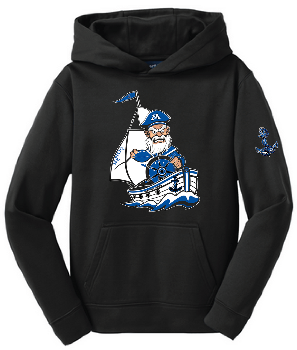 TFA Youth Sport-Wick Fleece Hoodie