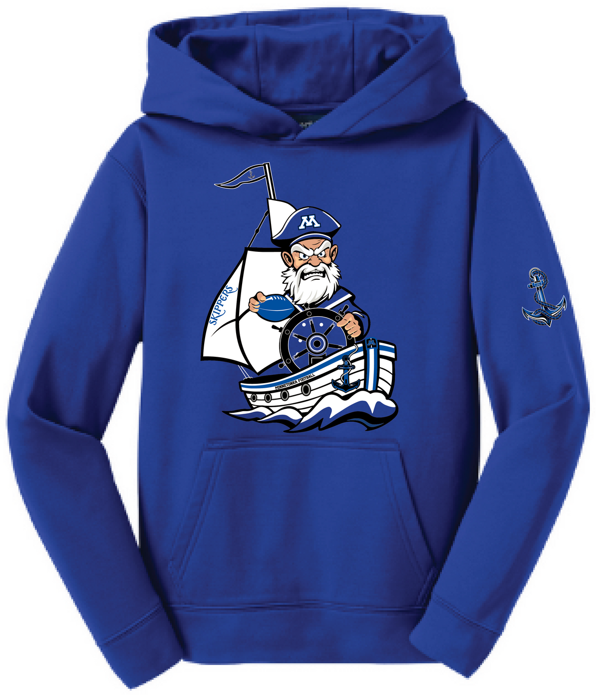 TFA Youth Sport-Wick Fleece Hoodie