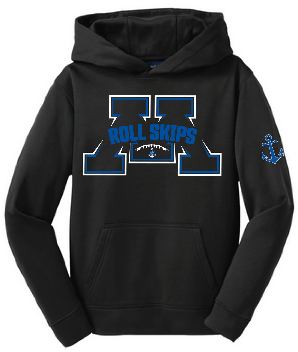 TFA Youth Sport-Wick Fleece Hoodie