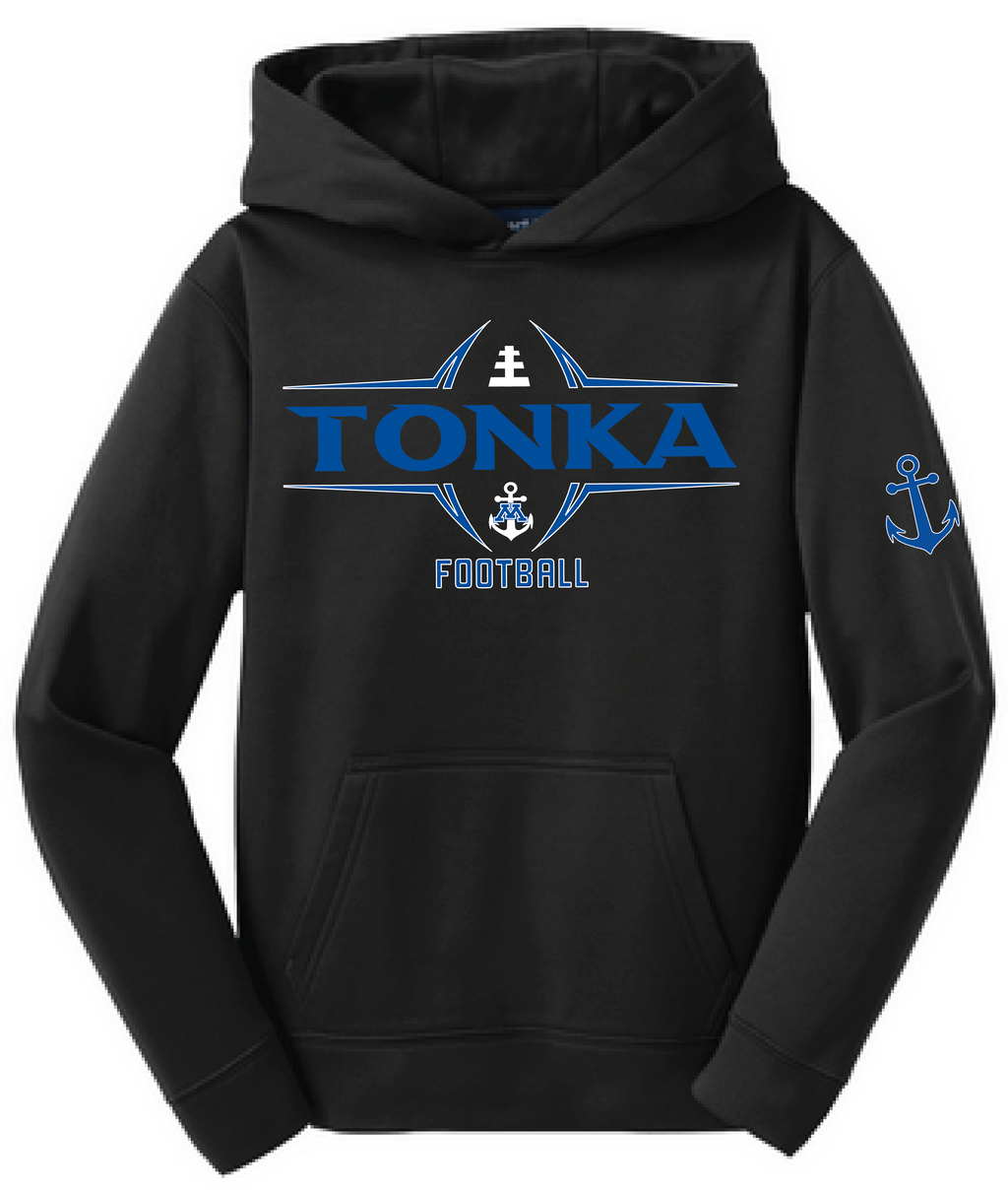 TFA Youth Sport-Wick Fleece Hoodie
