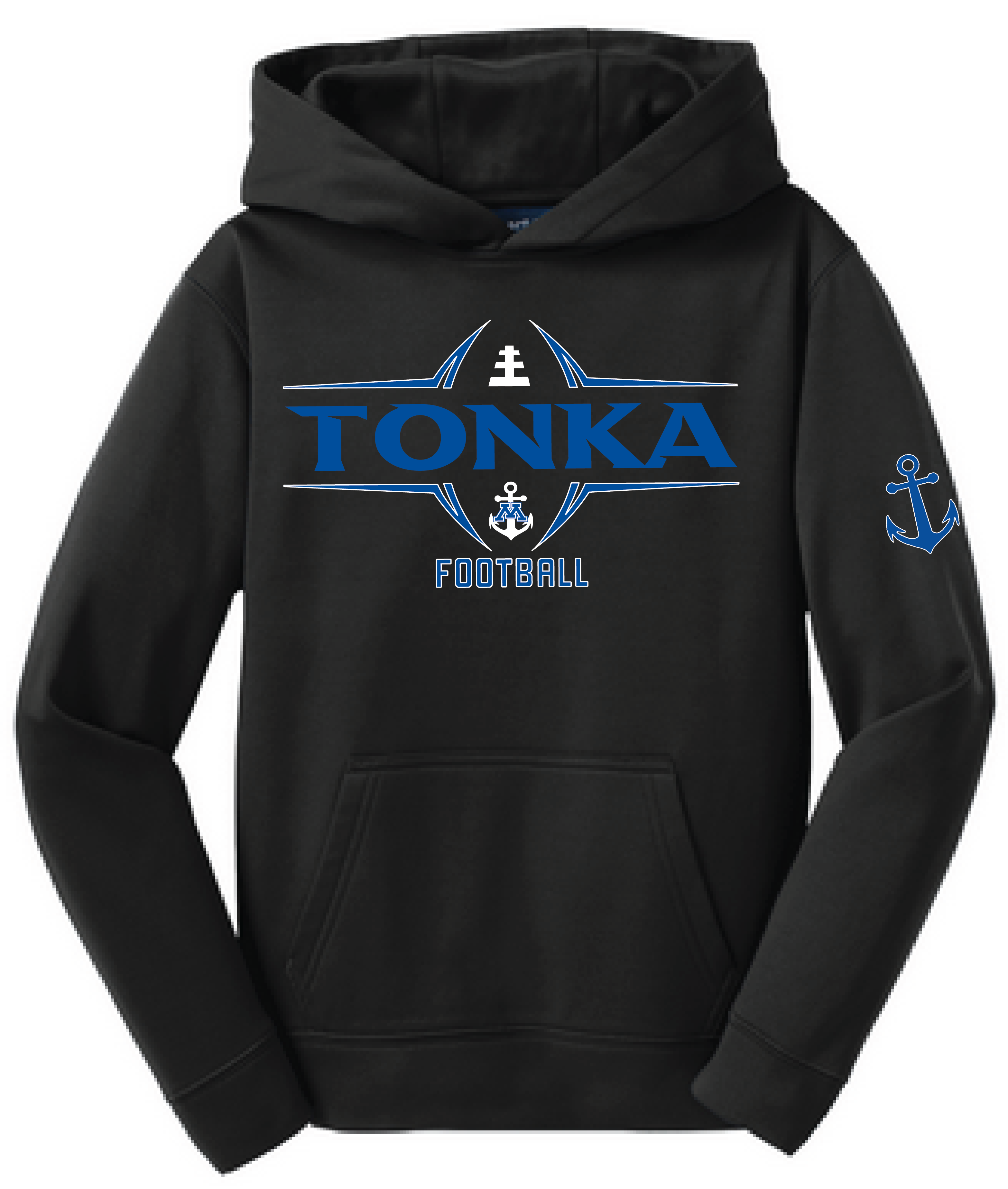TFA Youth Sport-Wick Fleece Hoodie