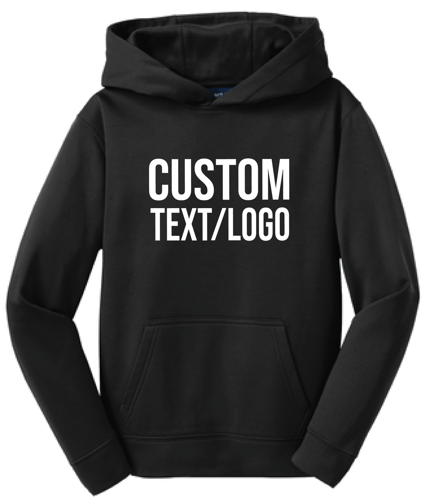 Custom Youth Sport-Wick Fleece Hoodie
