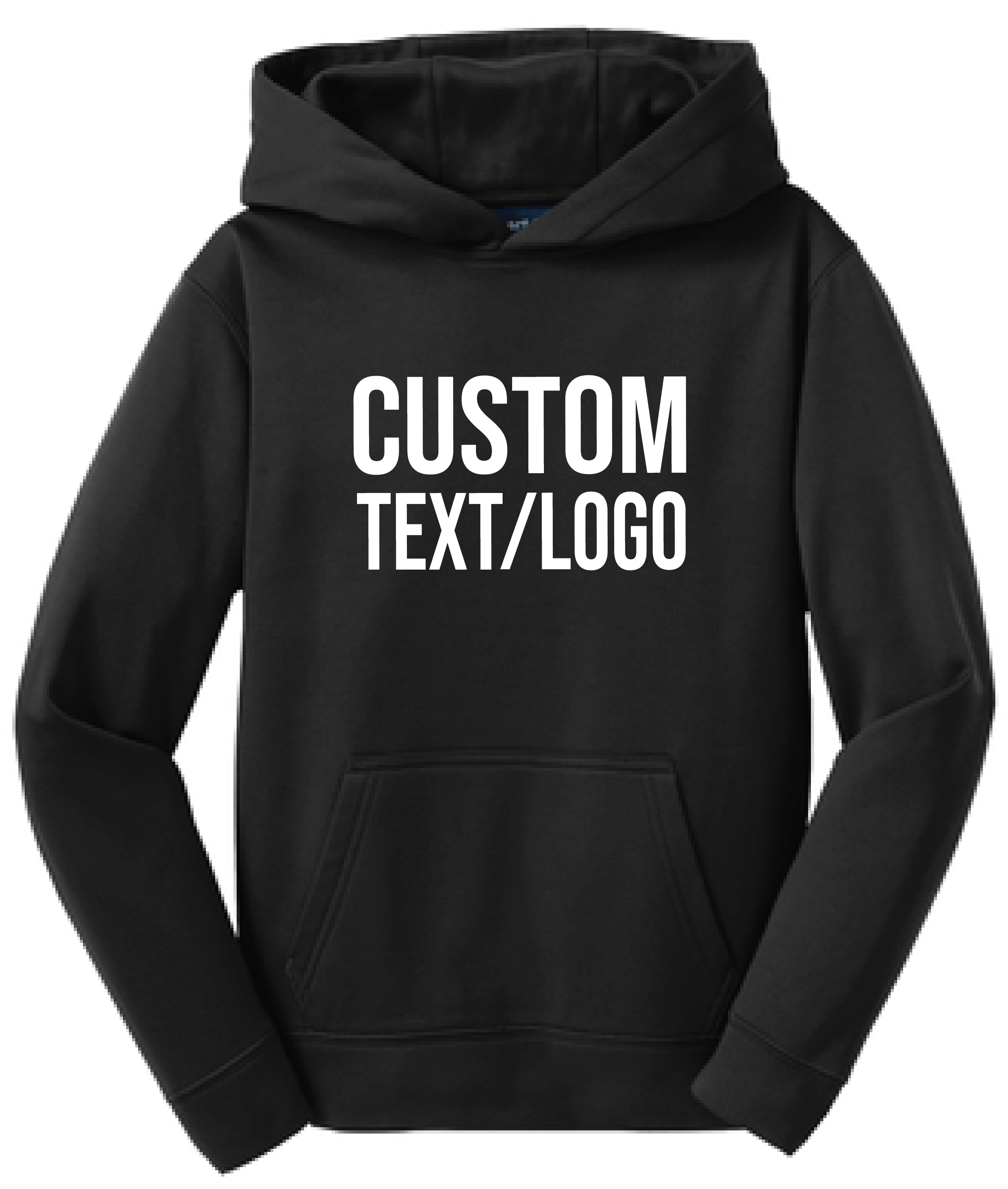 Custom Youth Sport-Wick Fleece Hoodie